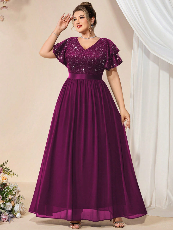 Rochie SHEIN, vișiniu