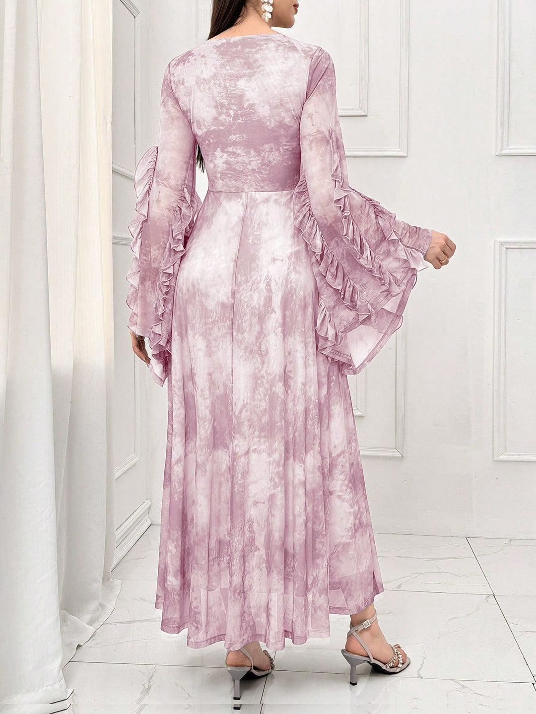 Rochie maxi SHEIN, roz