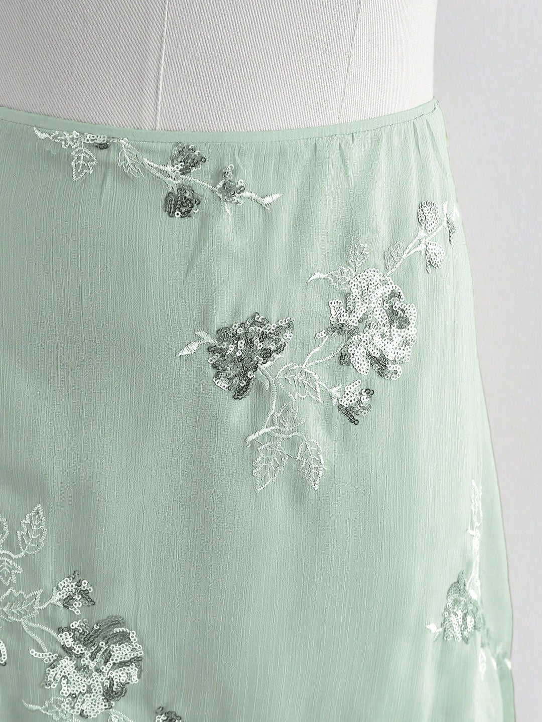 Fustă maxi SHEIN, verde