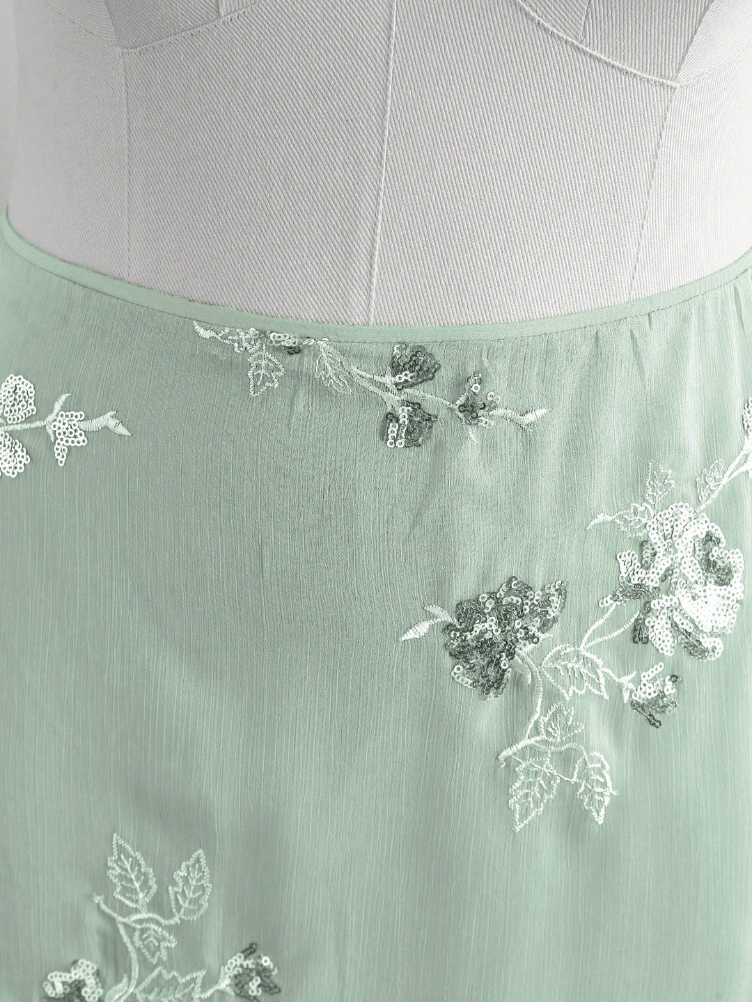 Fustă maxi SHEIN, verde