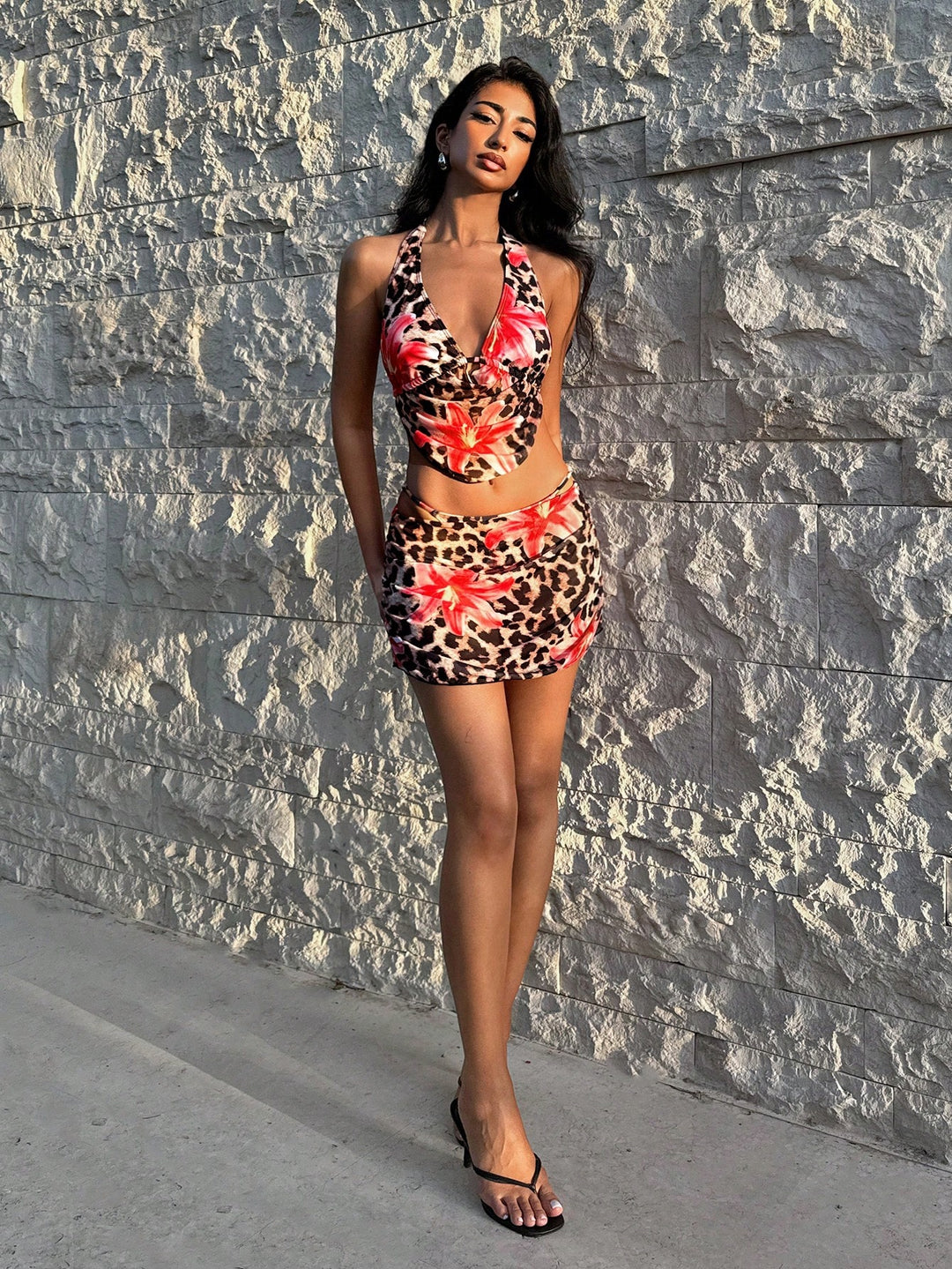 Set bikini SHEIN, mix culori