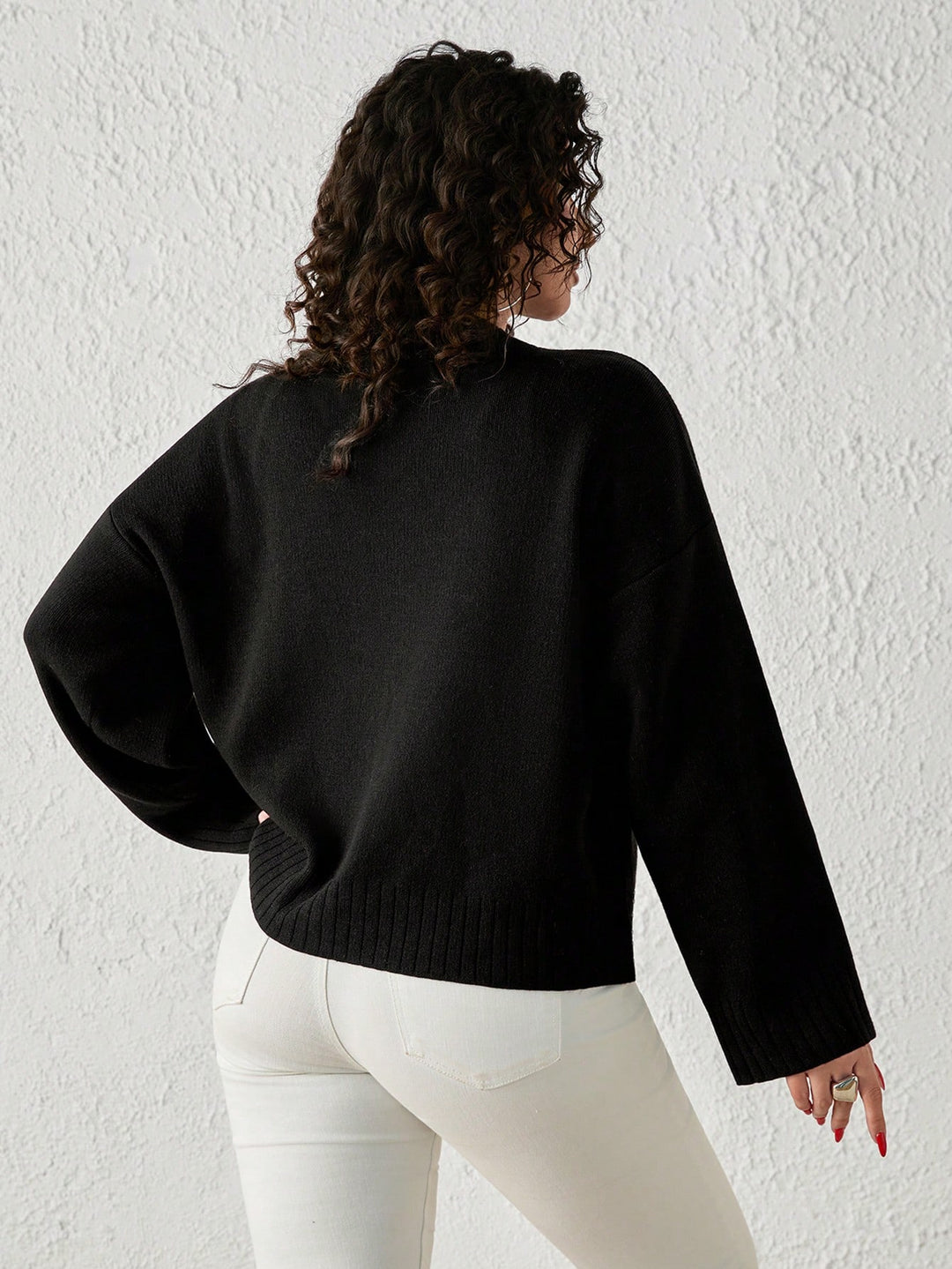 Pulover SHEIN, negru