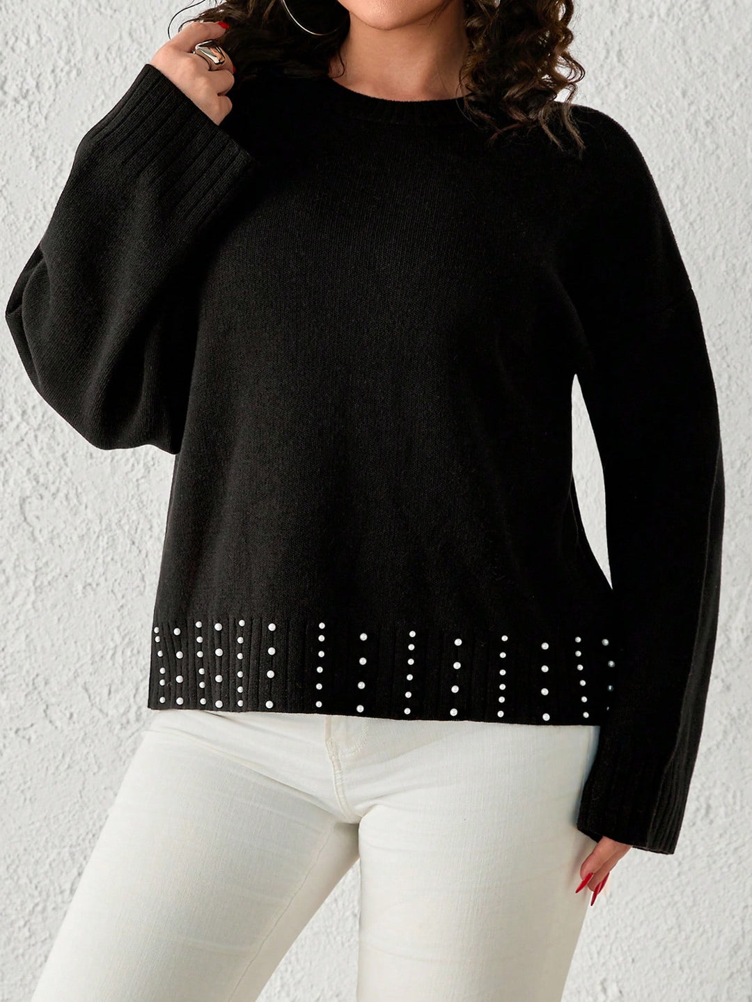 Pulover SHEIN, negru