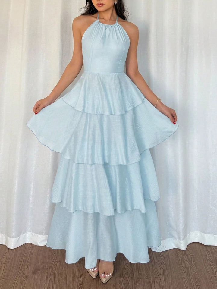 Rochie maxi SHEIN, albastru