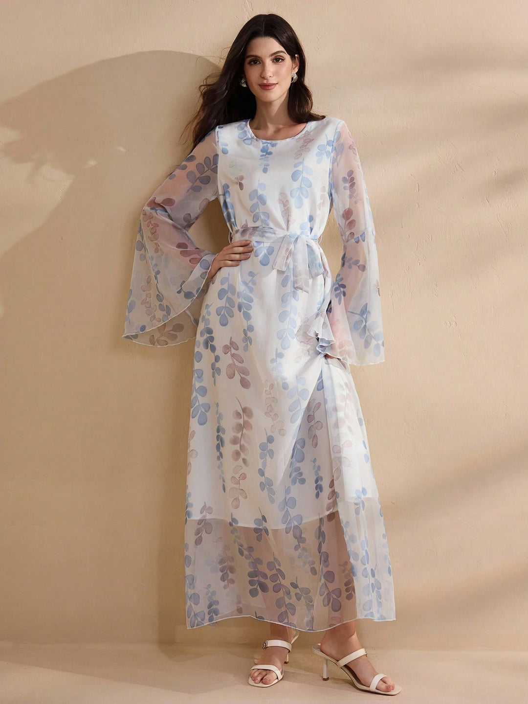 Rochie maxi SHEIN, mix culori