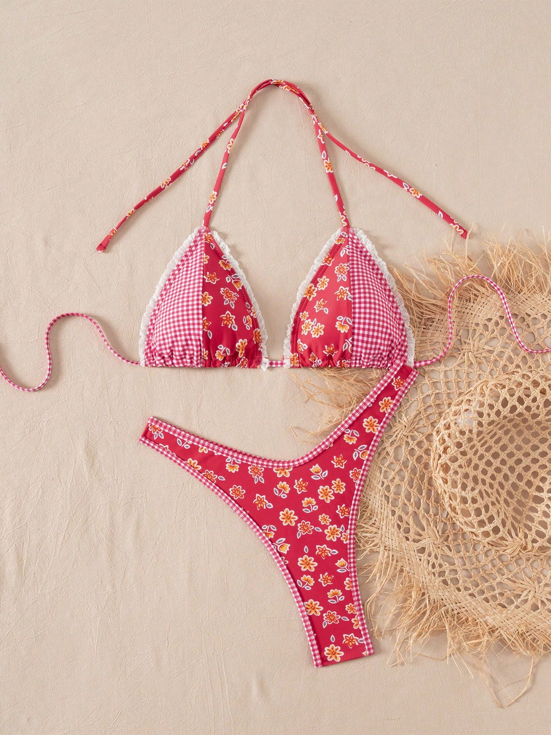 Set bikini SHEIN, mix culori