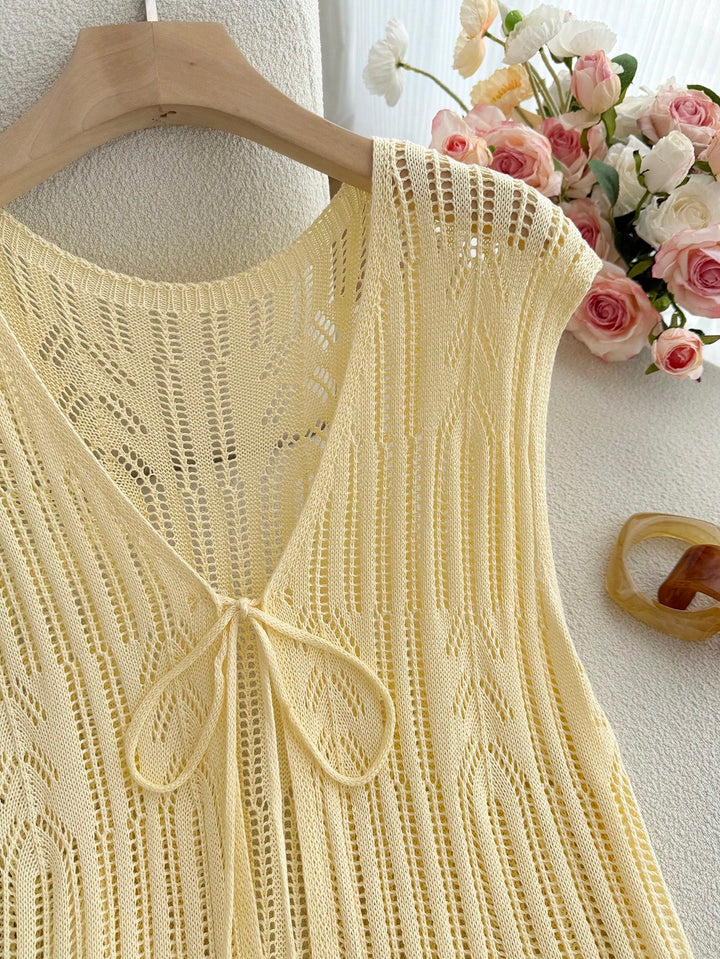 Top SHEIN, galben