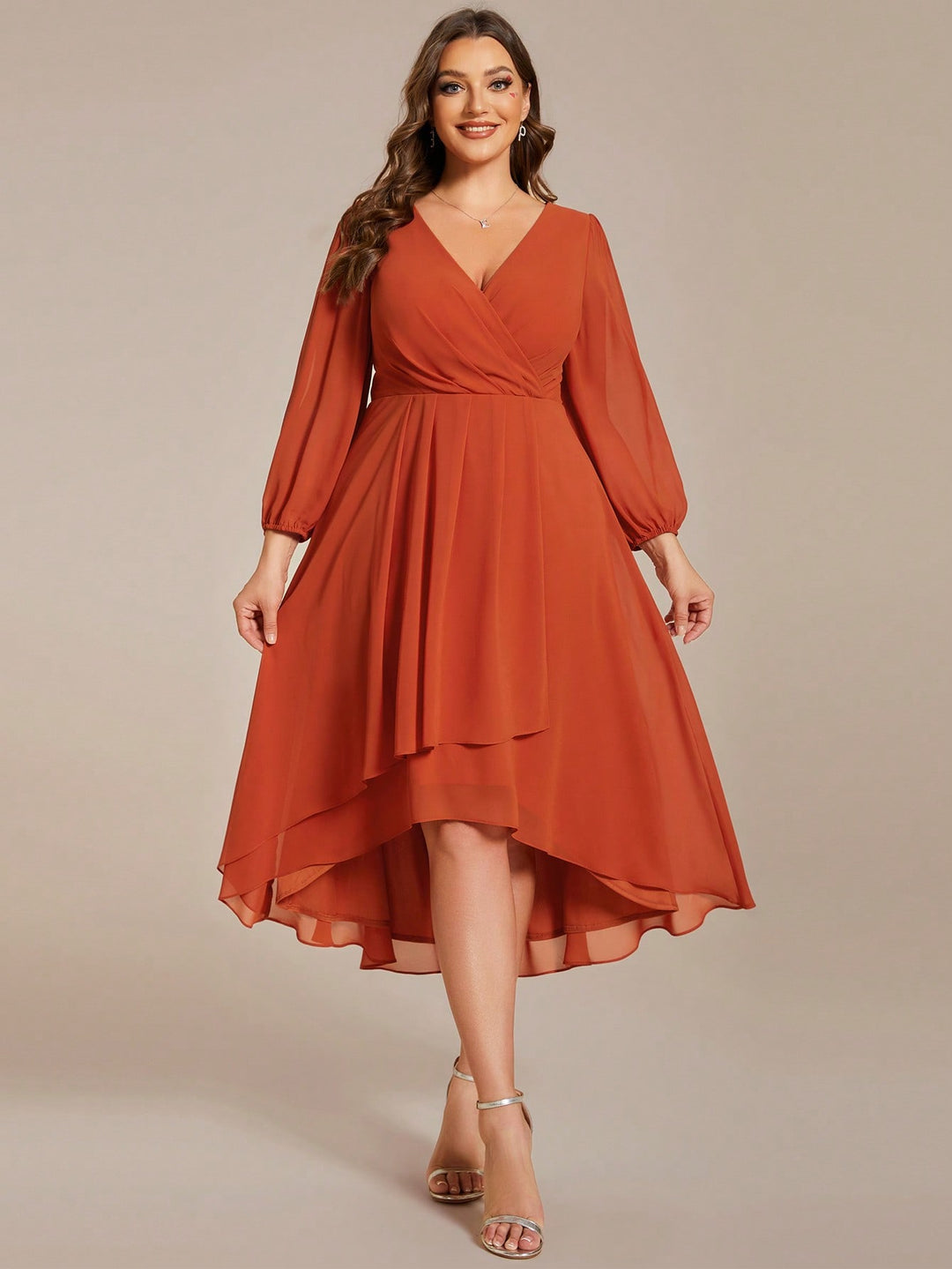 Rochie SHEIN, portocaliu
