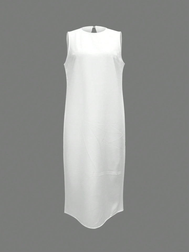 SHEIN maxi ruha, fehér
