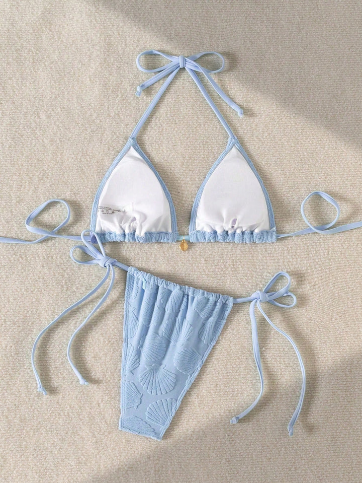 SHEIN bikini szett, kék