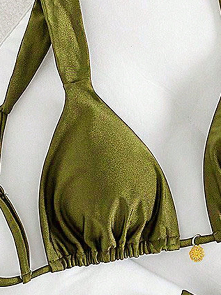 Set bikini SHEIN, verde