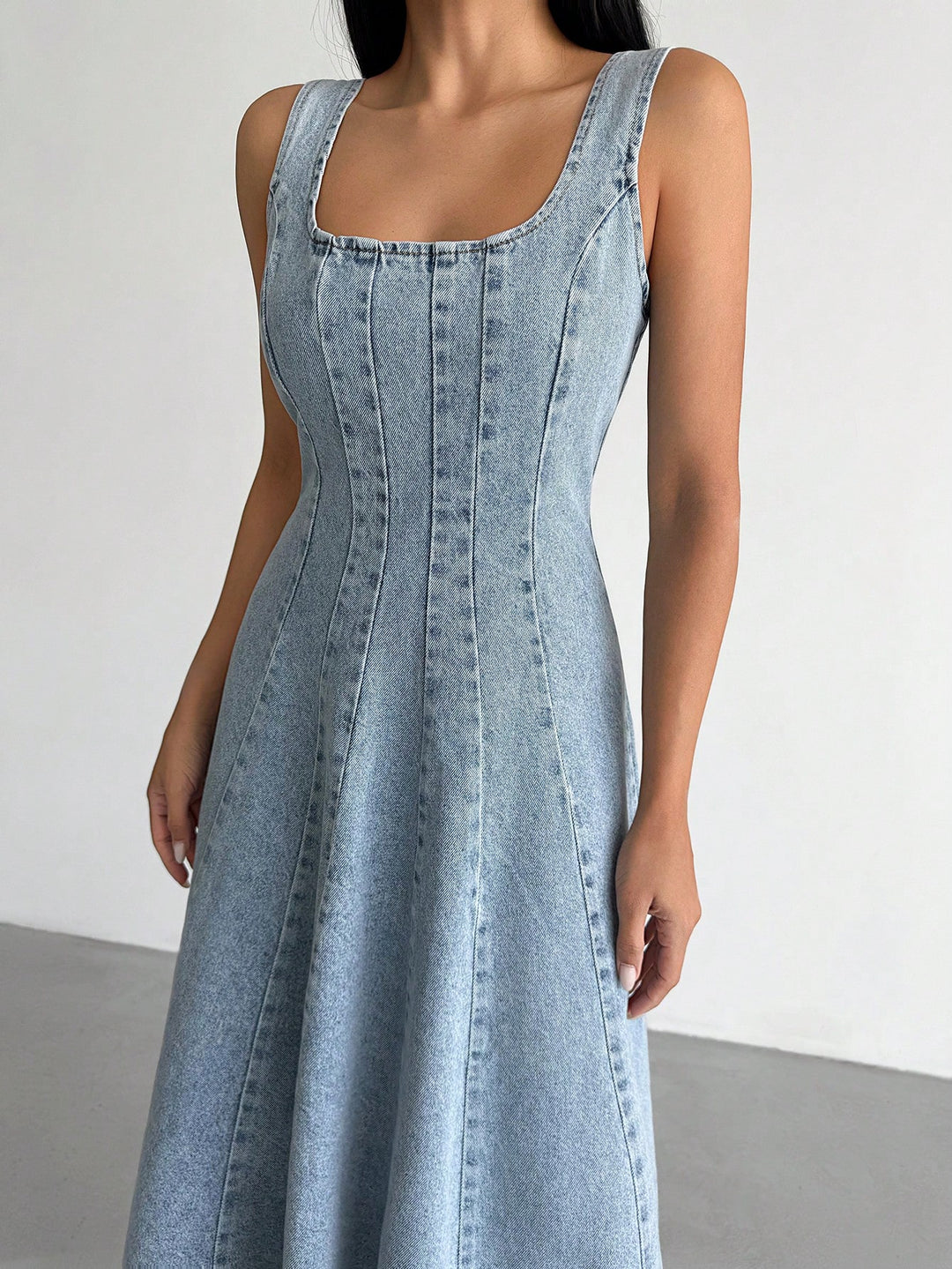 SHEIN kék farmerruha