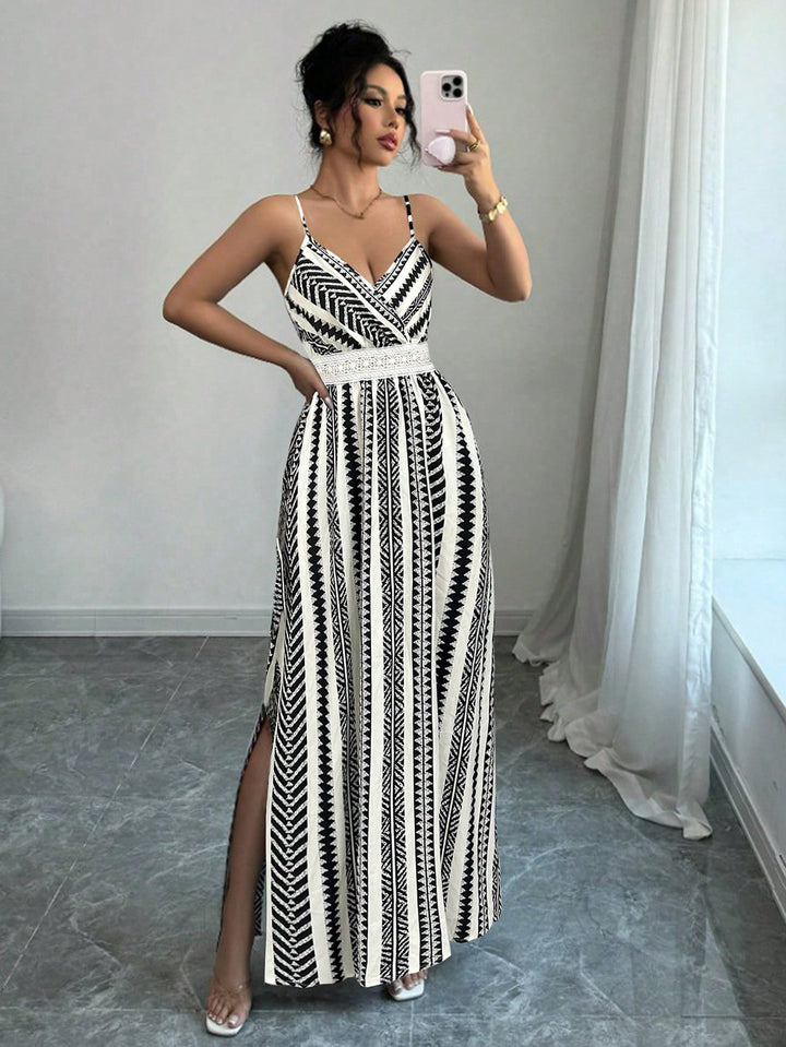 SHEIN maxi ruha, fekete