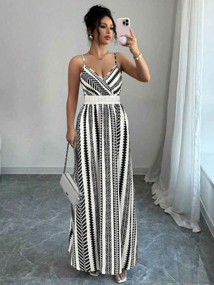 SHEIN maxi ruha, fekete