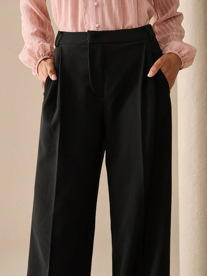 Pantaloni SHEIN, negru