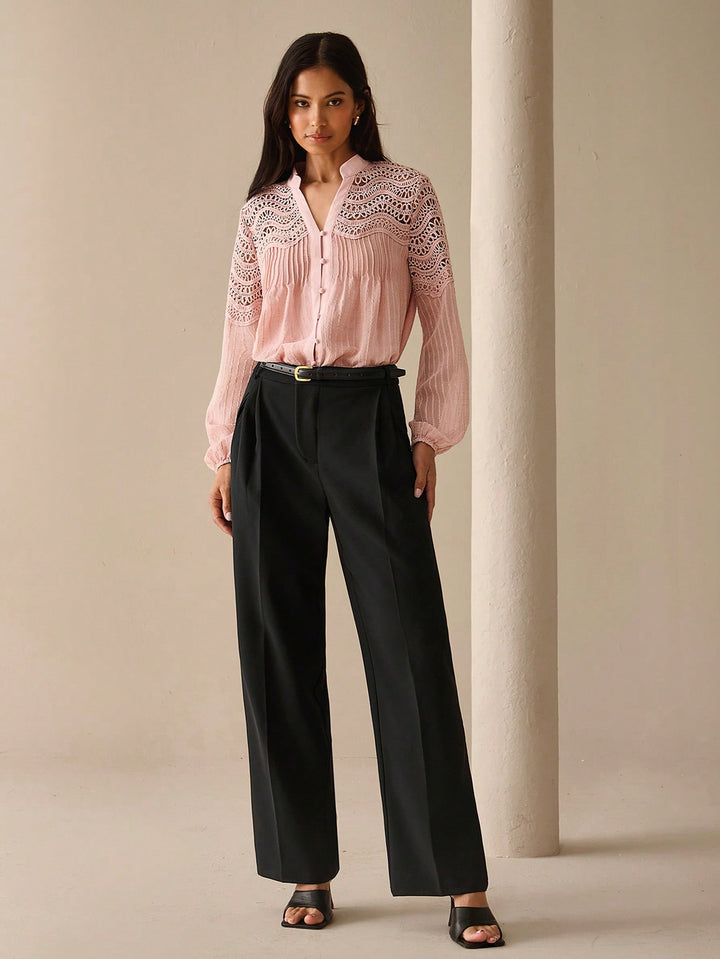 Pantaloni SHEIN, negru