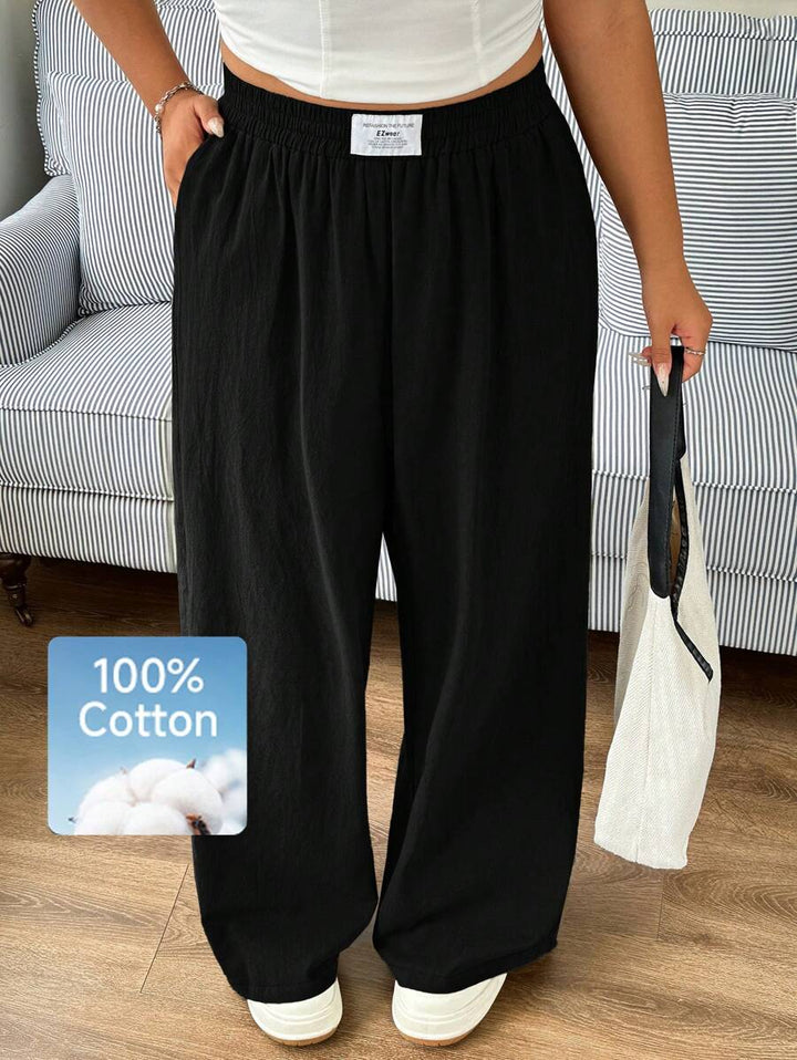 Pantaloni SHEIN, negru