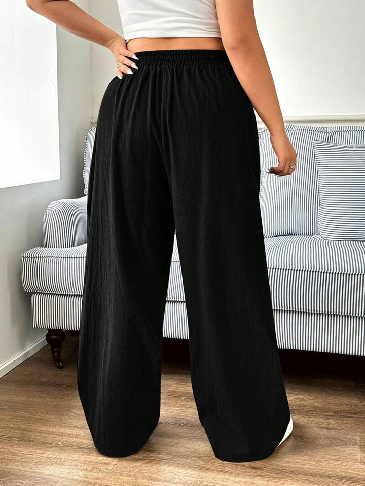 Pantaloni SHEIN, negru
