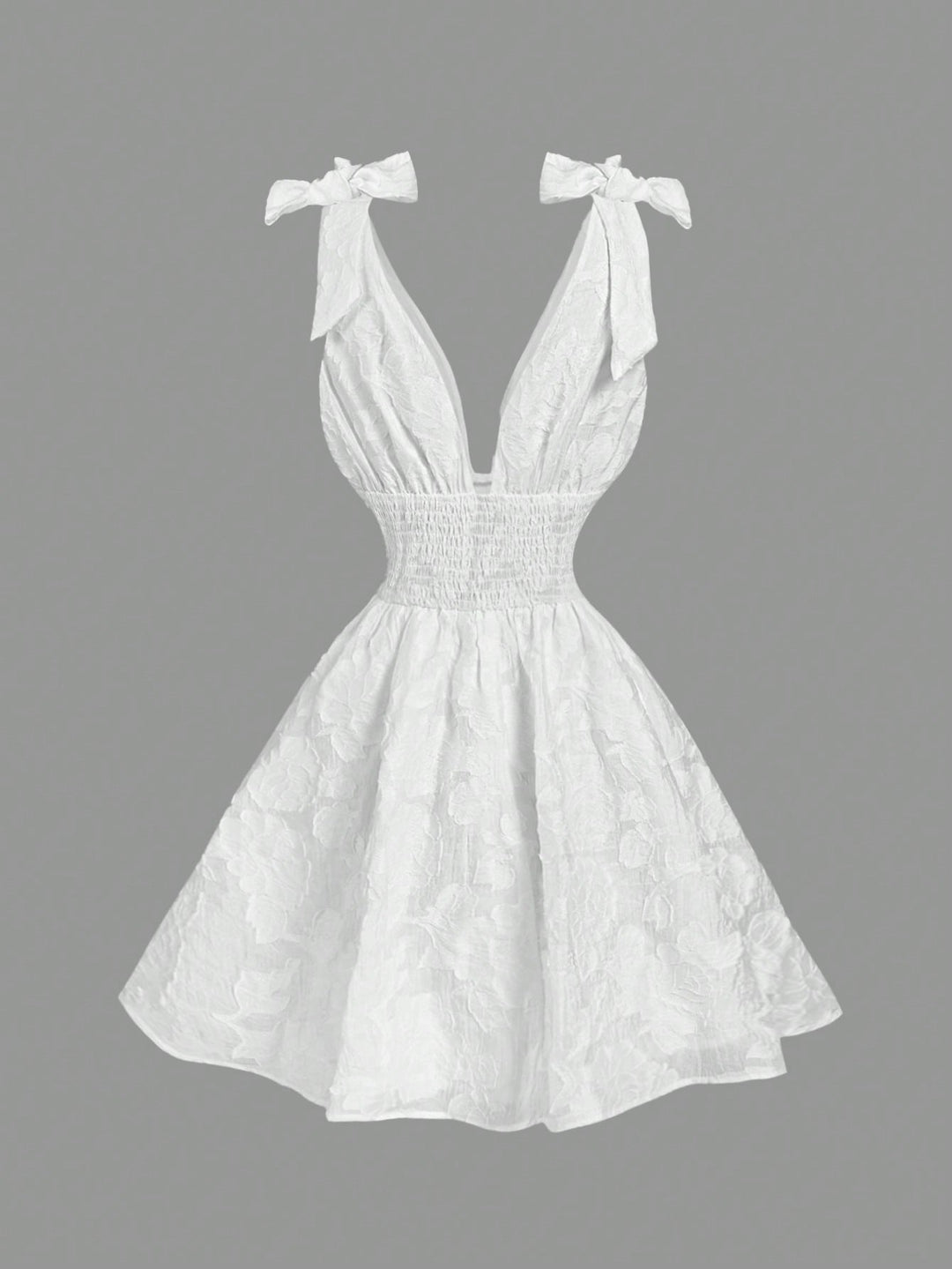 Rochie mini SHEIN, alb