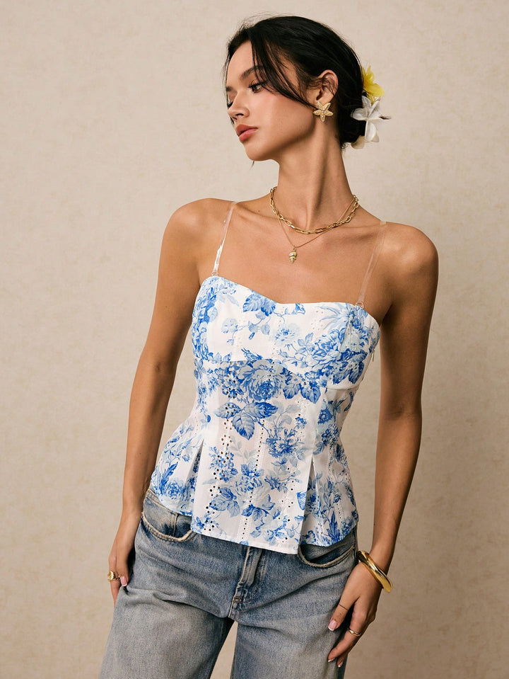 Top SHEIN, albastru