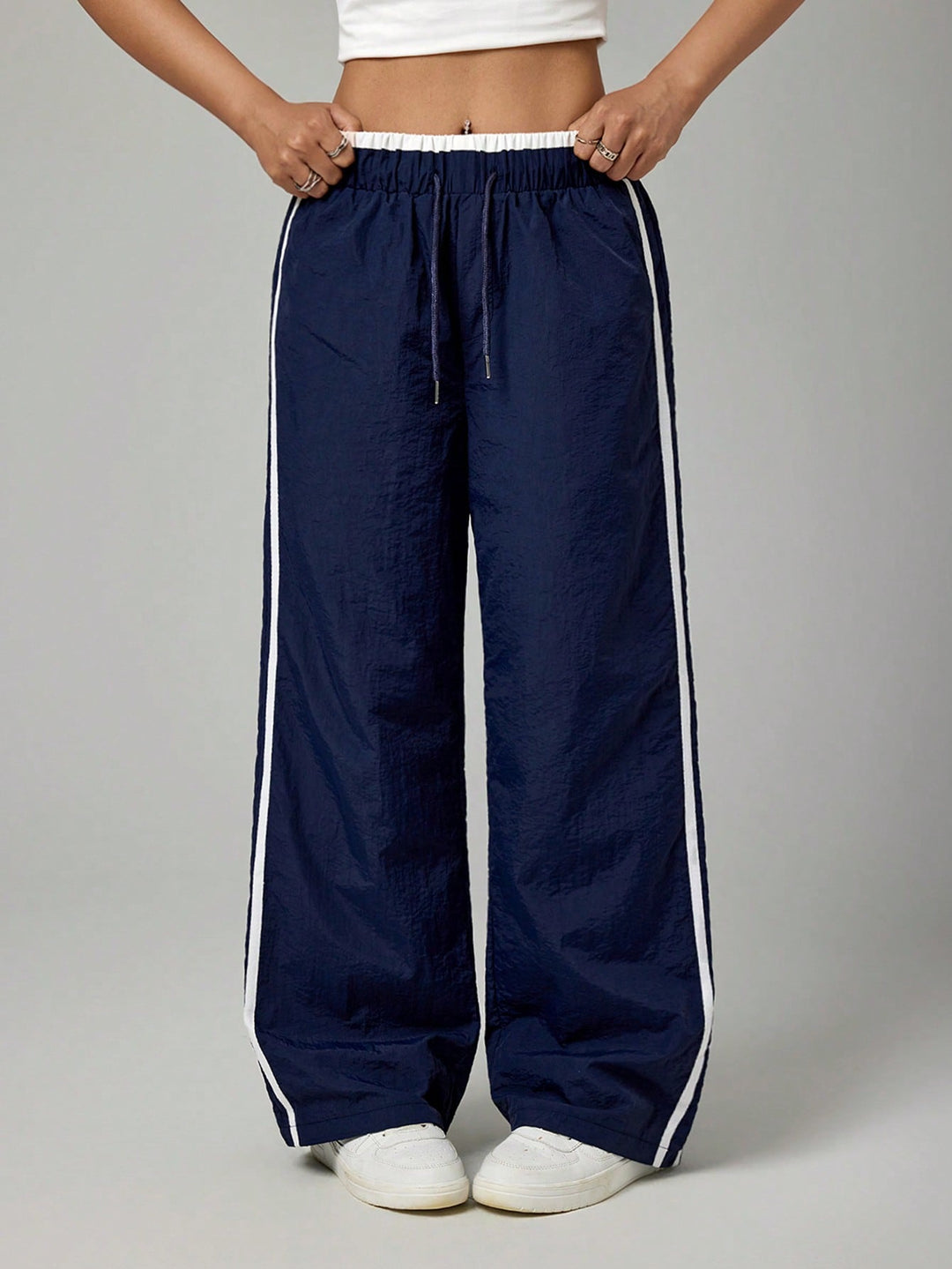 Pantaloni SHEIN, albastru