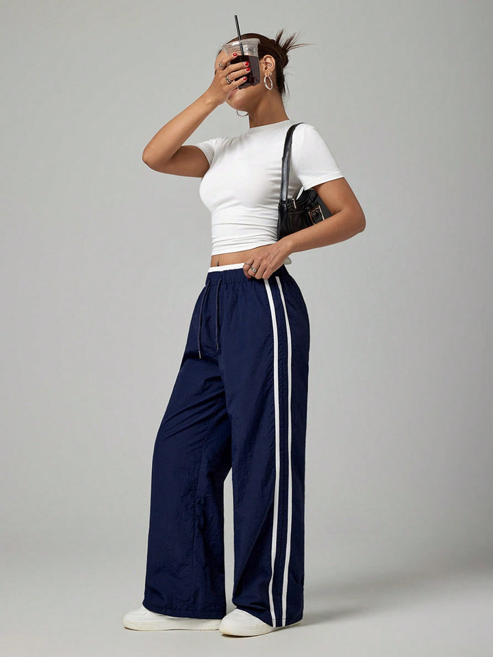 Pantaloni SHEIN, albastru