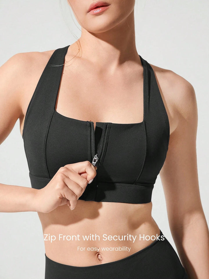 SHEIN sportmelltartó, fekete