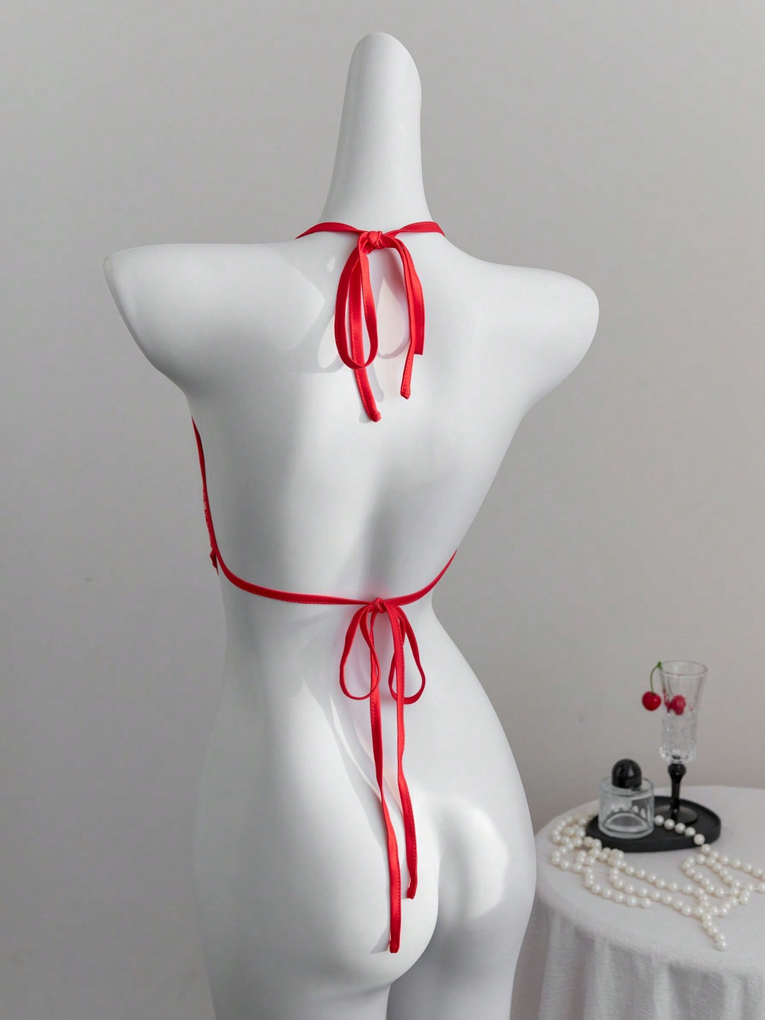 SHEIN top, piros
