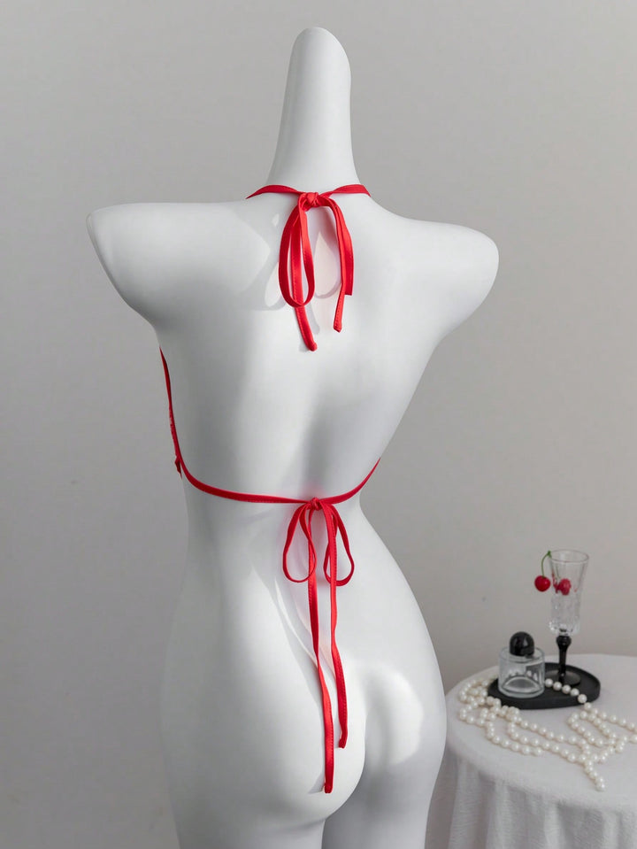 SHEIN top, piros
