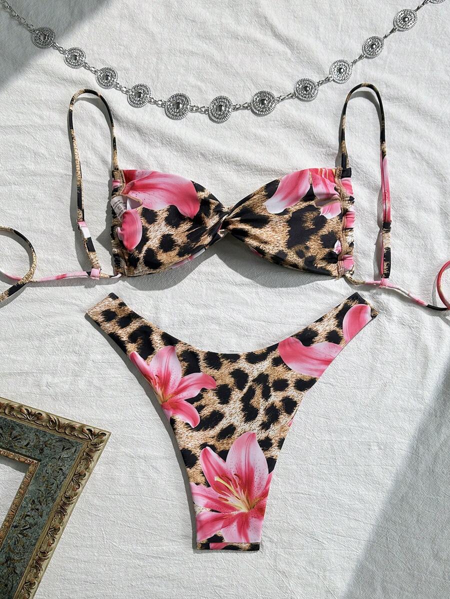 Costum de baie SHEIN, mix culori