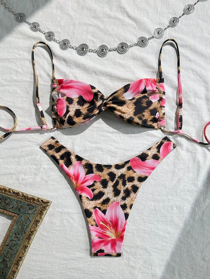 Costum de baie SHEIN, mix culori