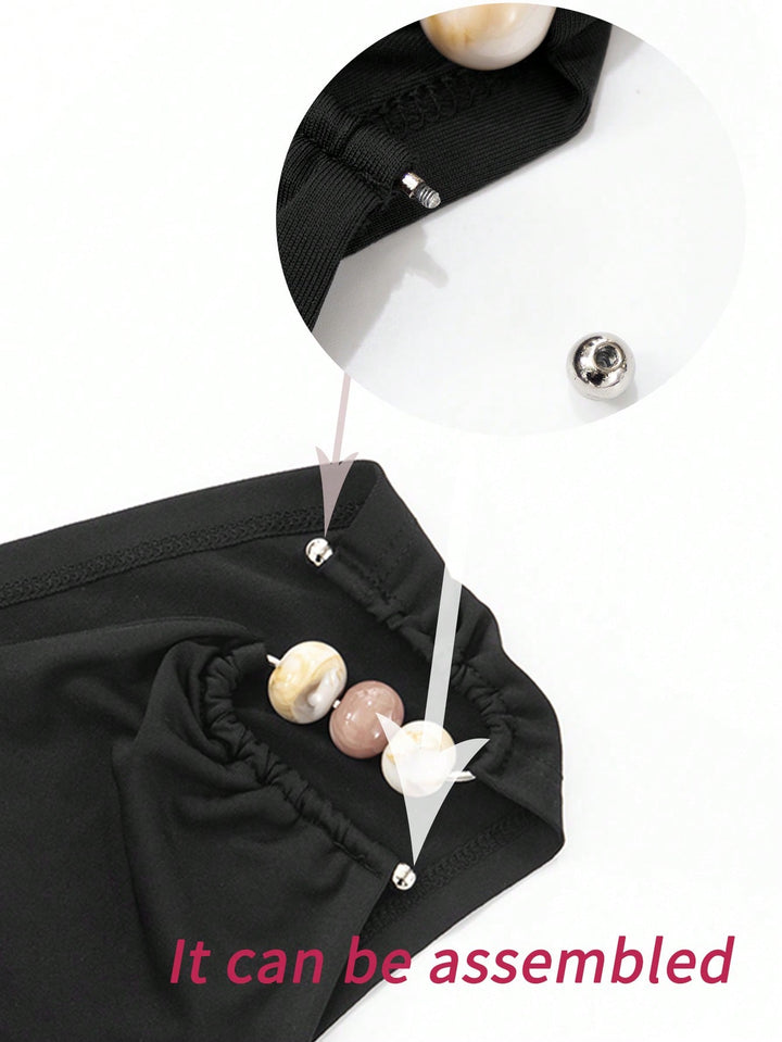 Top SHEIN, negru