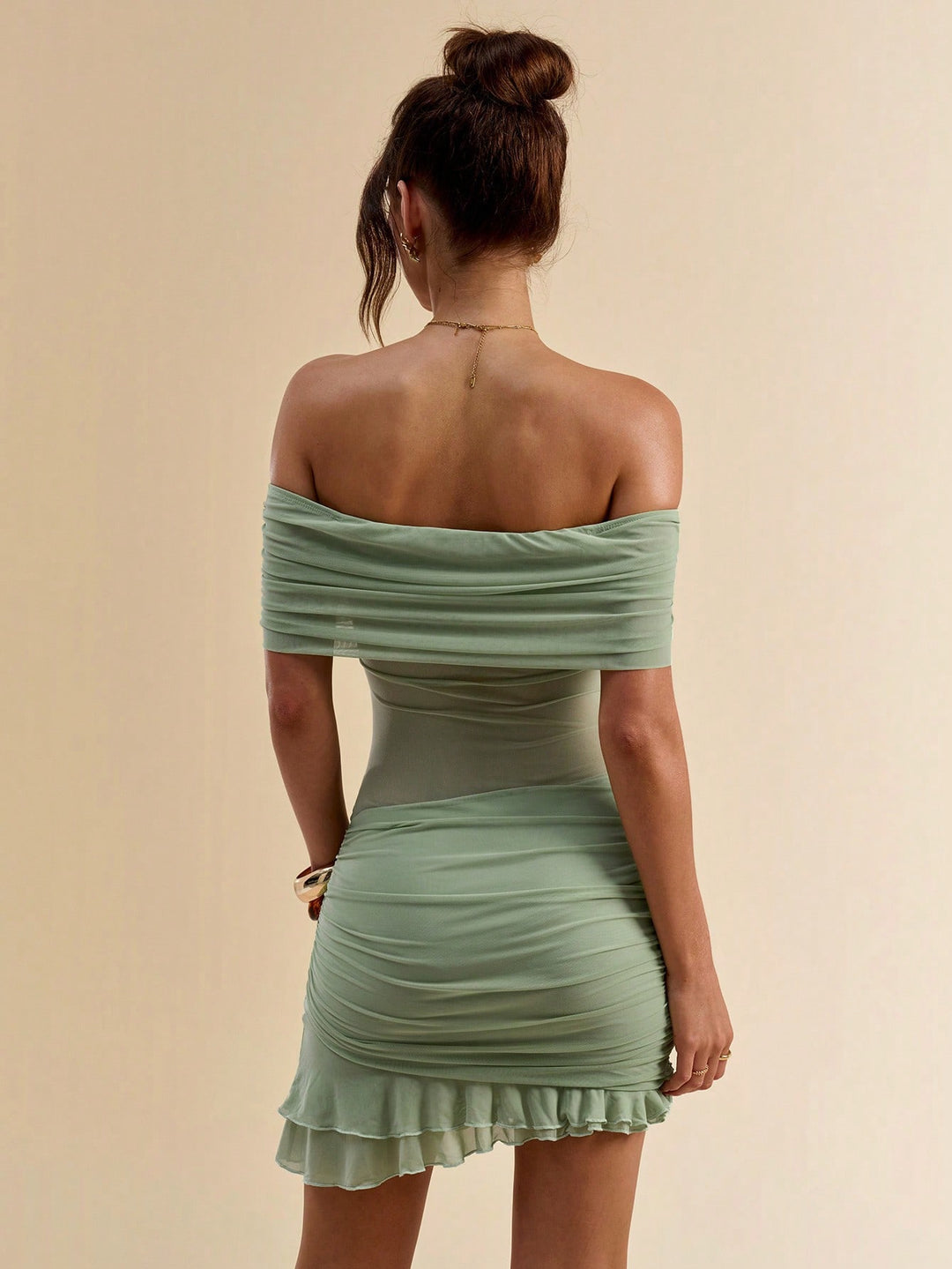 Rochie mini SHEIN, verde
