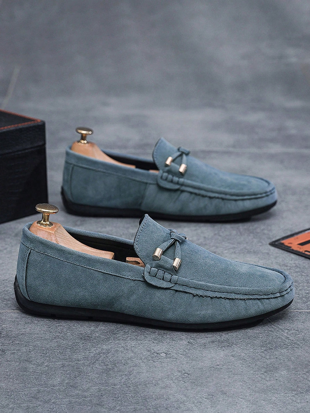 Mocasini SHEIN, albastru