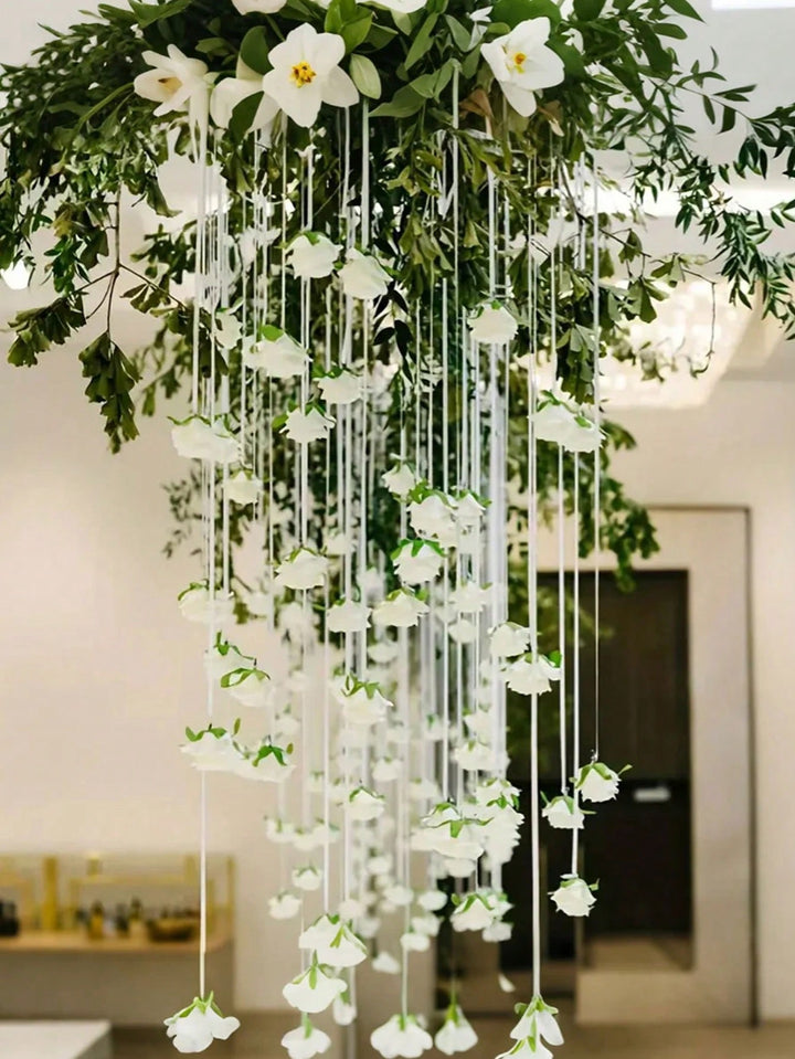 Floari artificiale SHEIN, alb