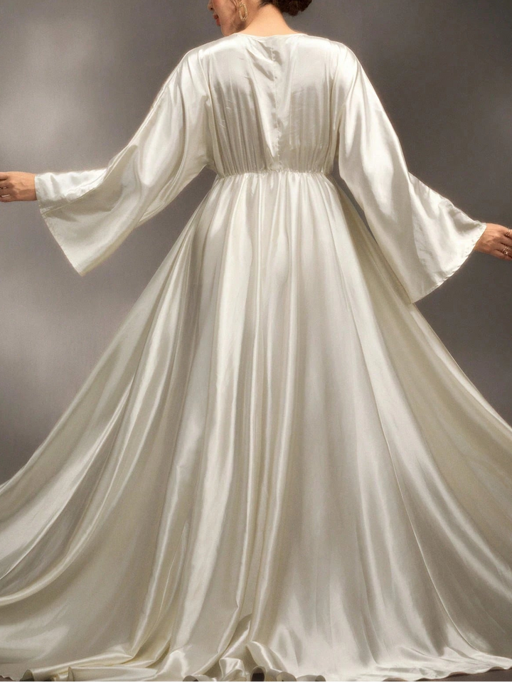 SHEIN maxi ruha, bézs