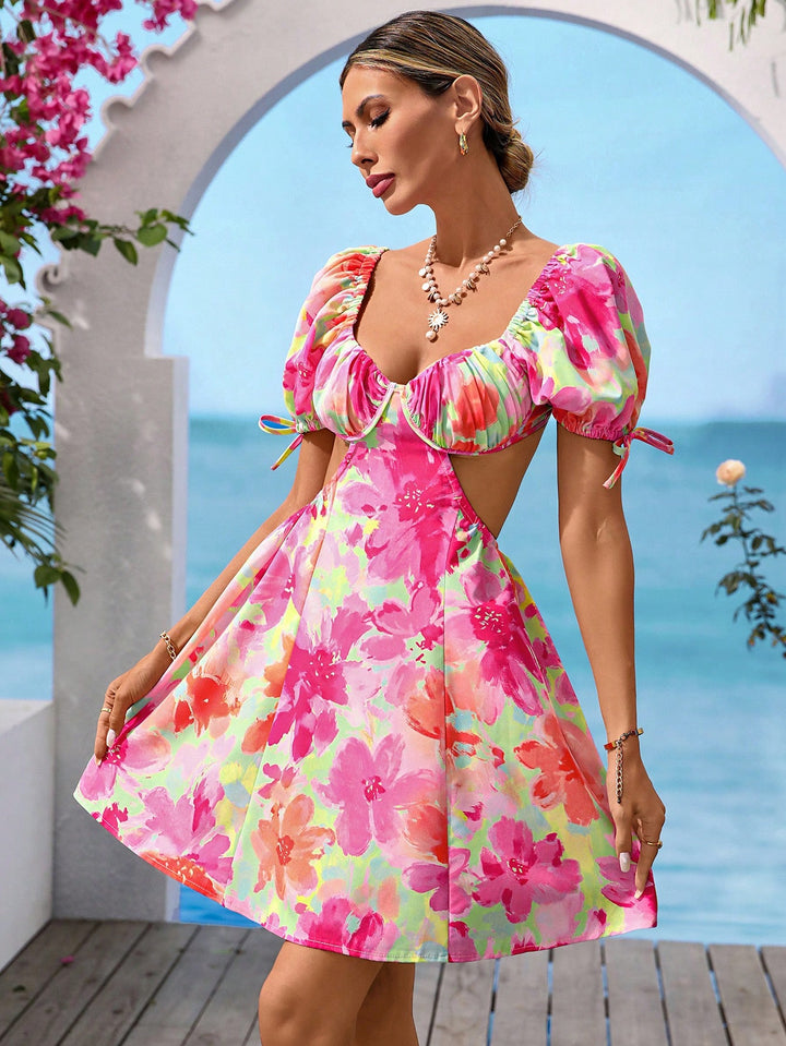 Rochie mini SHEIN, mix culori
