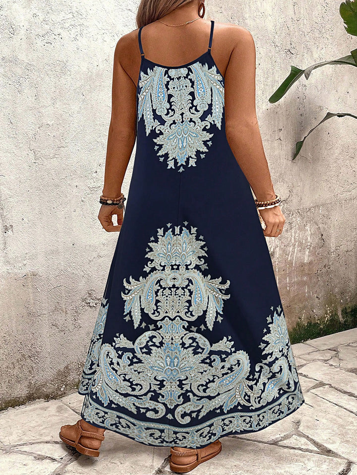 SHEIN Maxi ruha, kék