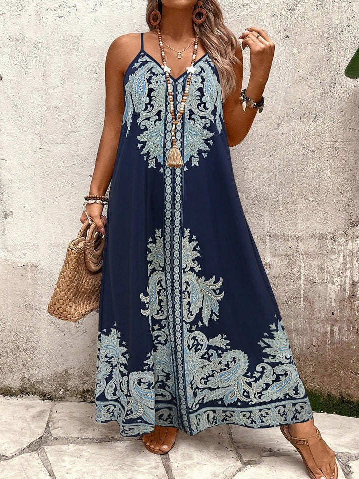 SHEIN Maxi ruha, kék