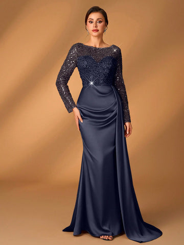 Rochie maxi SHEIN, albastru