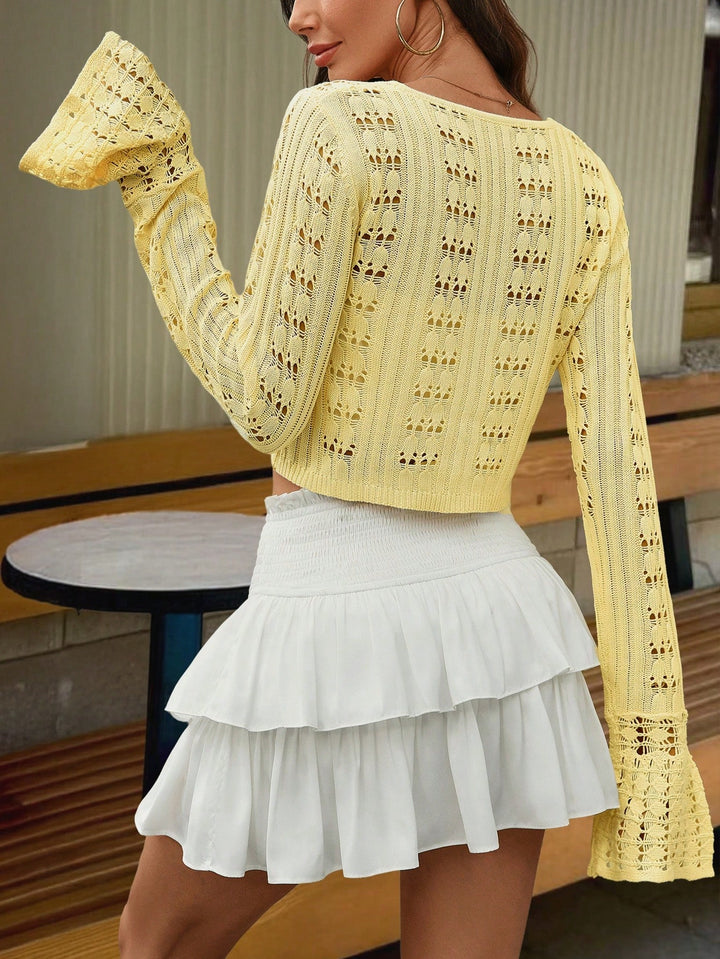 Cardigan SHEIN, galben