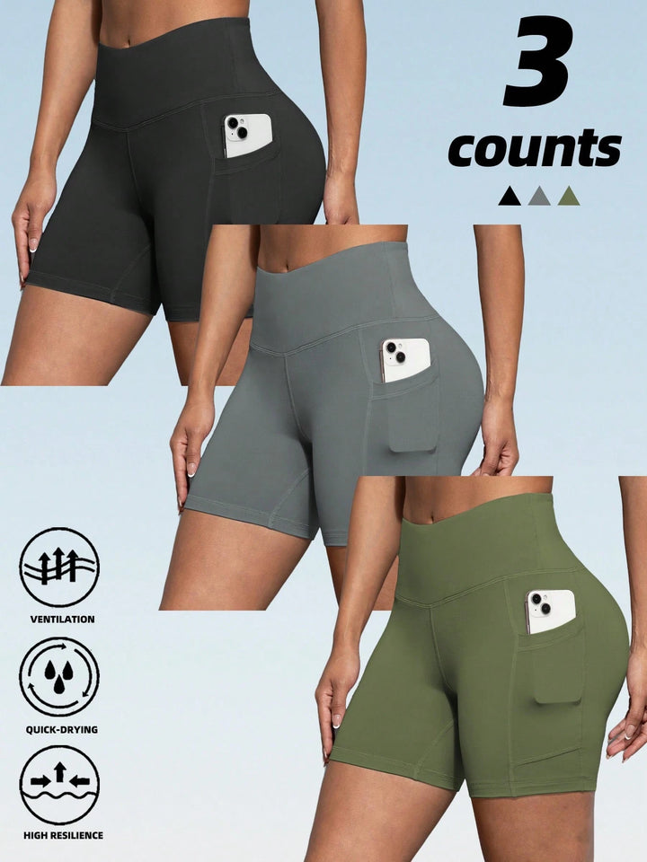 Set colanți sport SHEIN, mix culori