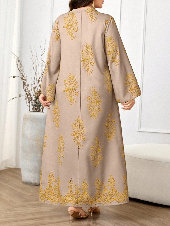 SHEIN Maxi ruha, barna