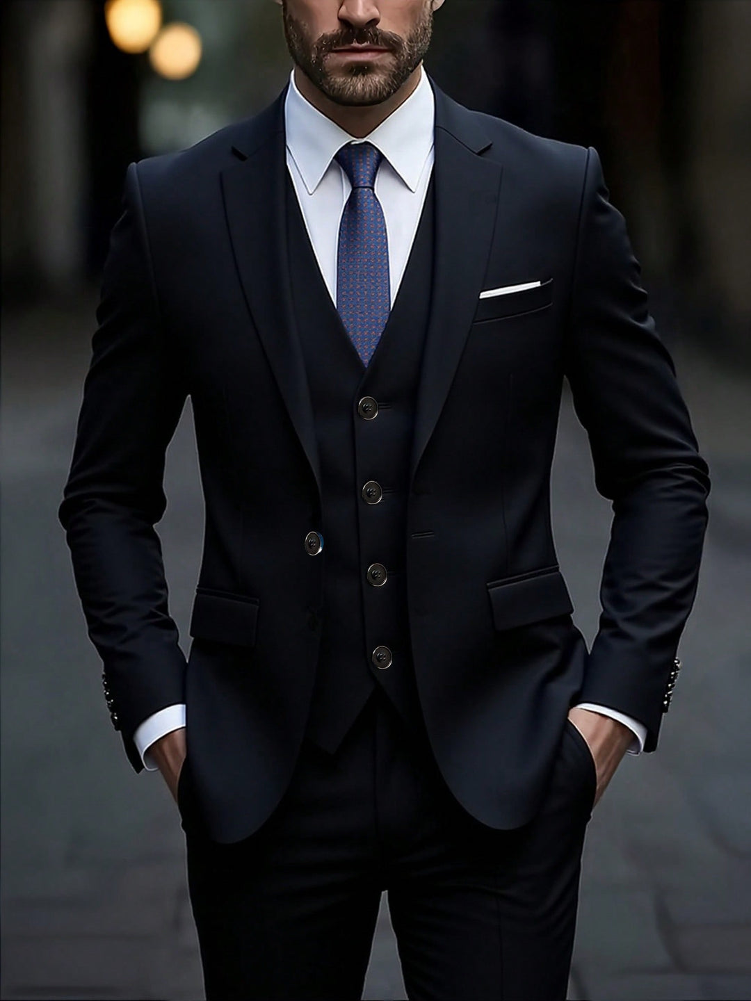 Costum SHEIN, negru