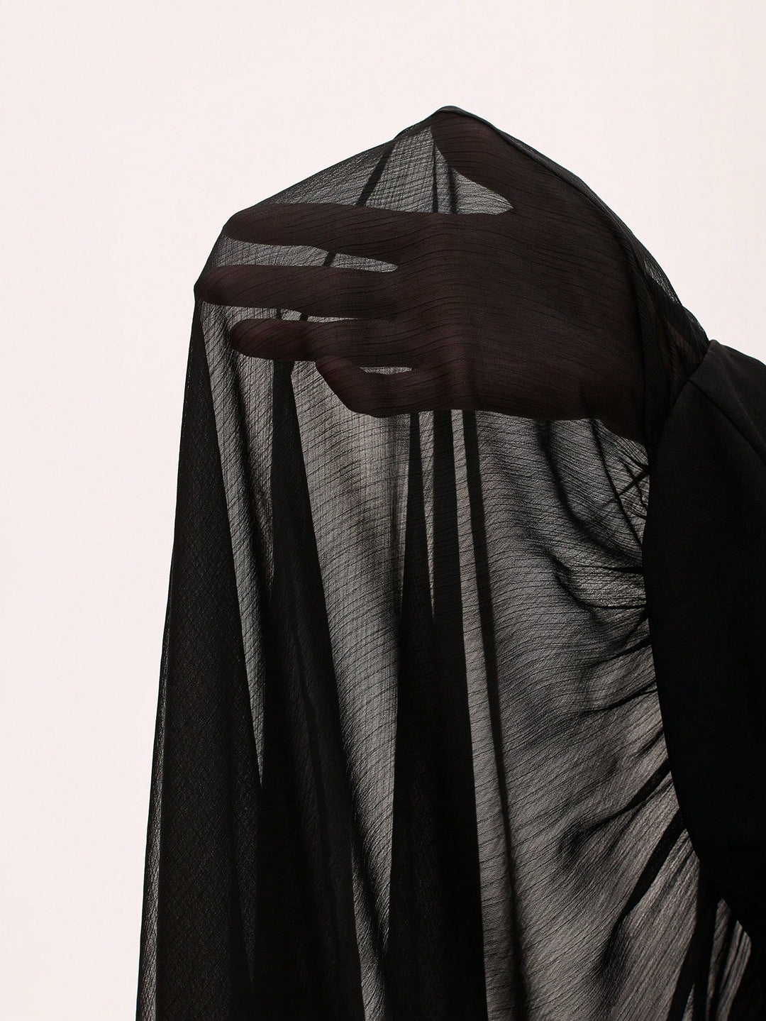Shein maxi ruha, fekete