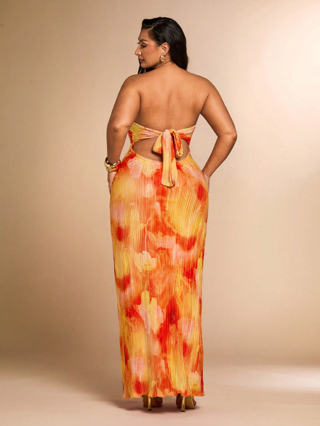 Rochie maxi SHEIN, mix culori
