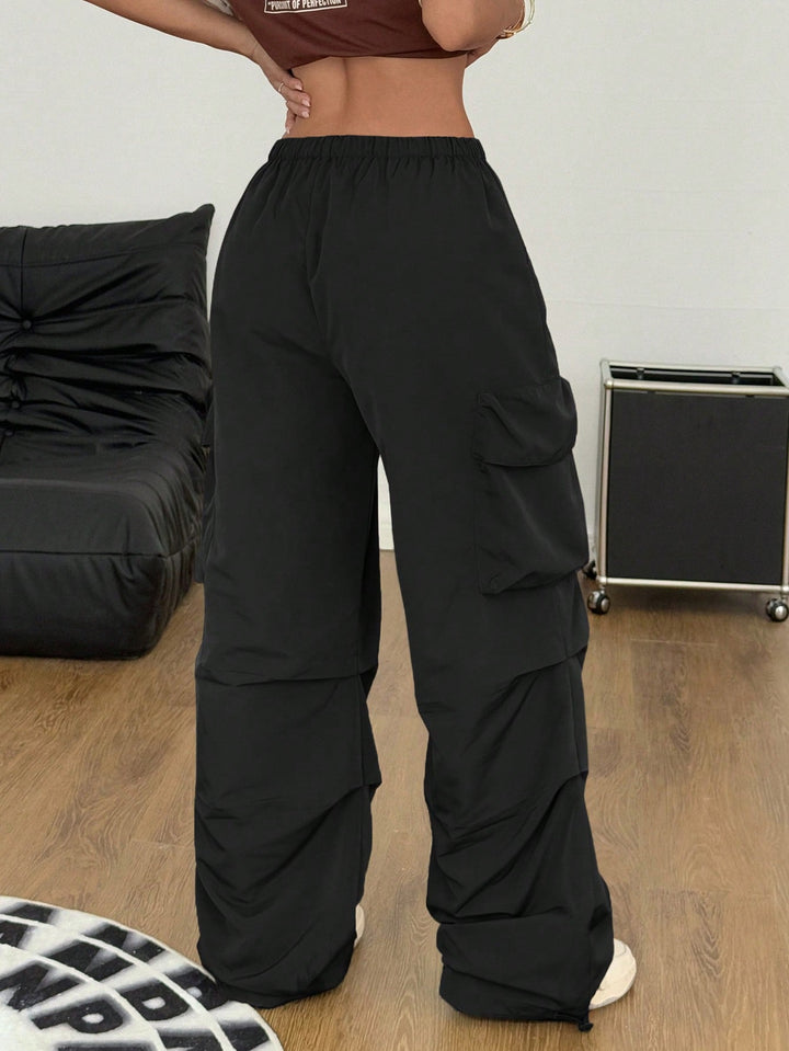 Pantaloni SHEIN, negru