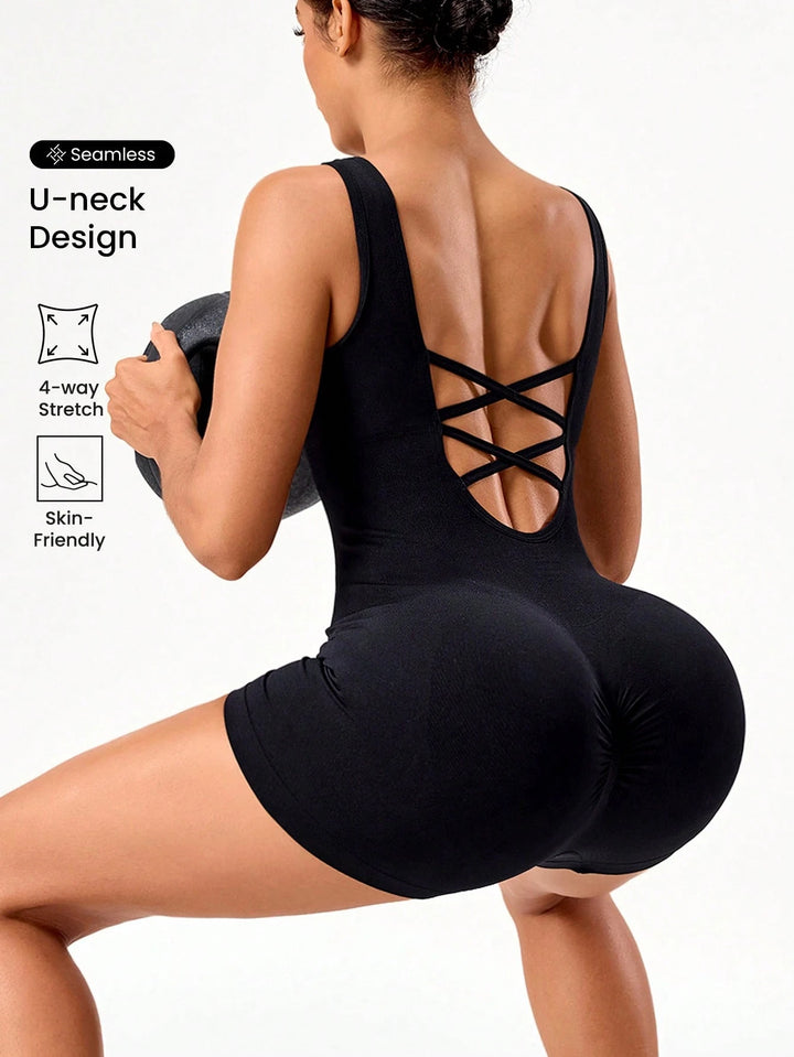 SHEIN sportos overál, fekete
