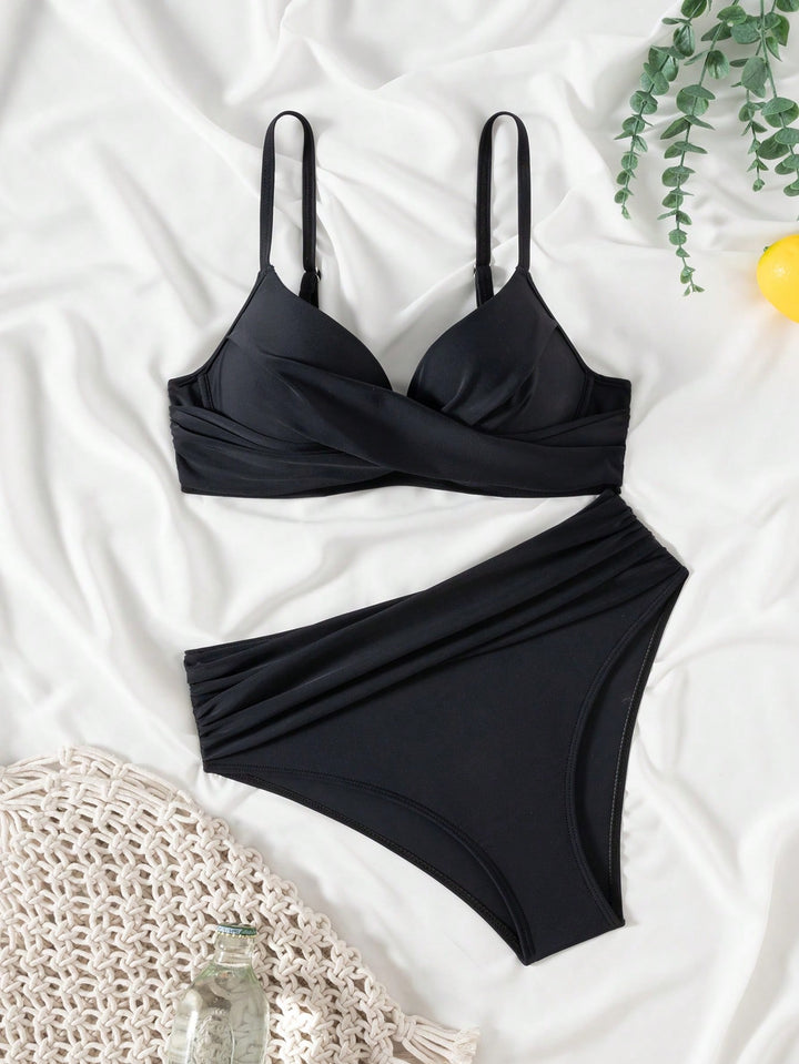 Set bikini SHEIN, negru