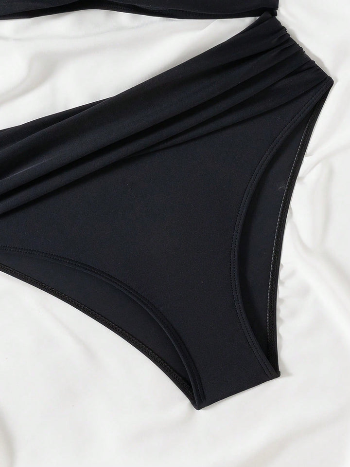 Fekete SHEIN bikini szett
